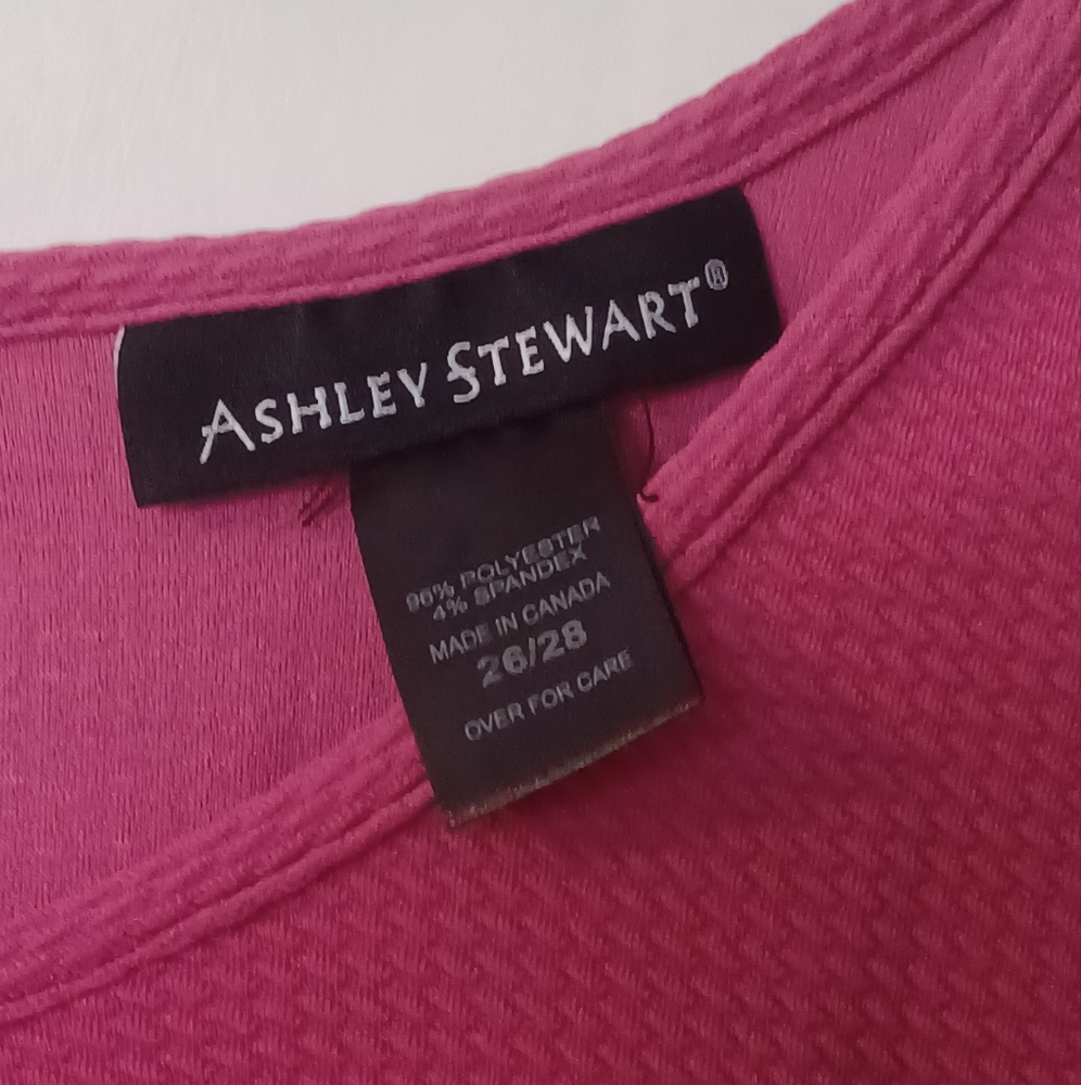 Ashley stewart key hole balloon sleeve dress sz 26/28